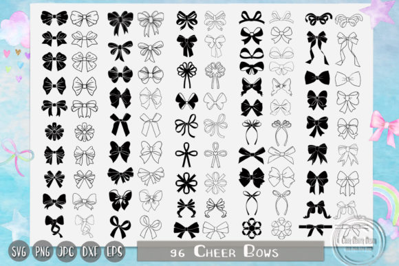 Download Cheer Bow, Bow Tie, Hair Bow - Hair Collection