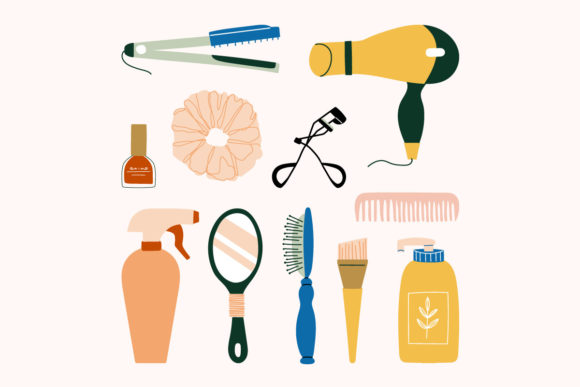 Download Hairdressing Manicure Makeup Cosmetics - Hair Collection