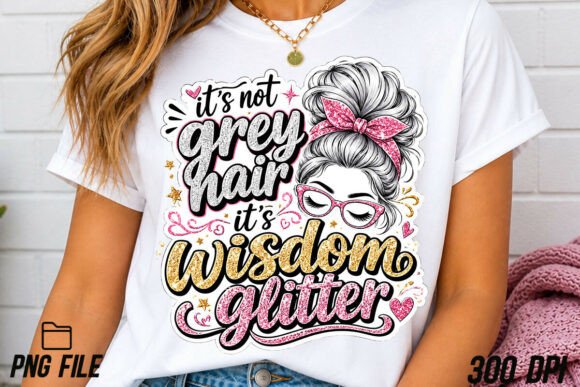 Download Grey Hair Quote, Cute Sassy Style PNG - Hair Collection