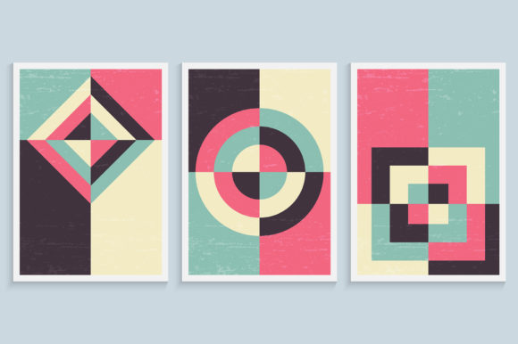 Download Minimalist Art Wall in Vintage Colors - Premium Bundle