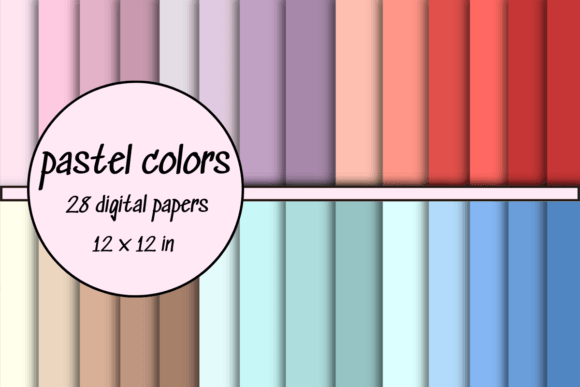 Download Pastel Colors Digital Backgrouds - Premium Resources
