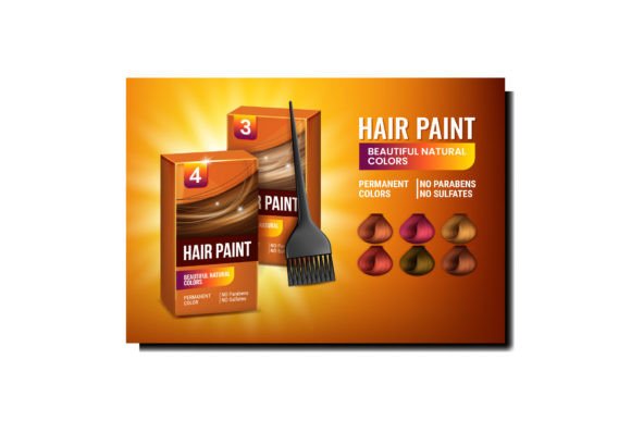 Download Hair Paint Cosmetology Promotion Banner - Hair Collection