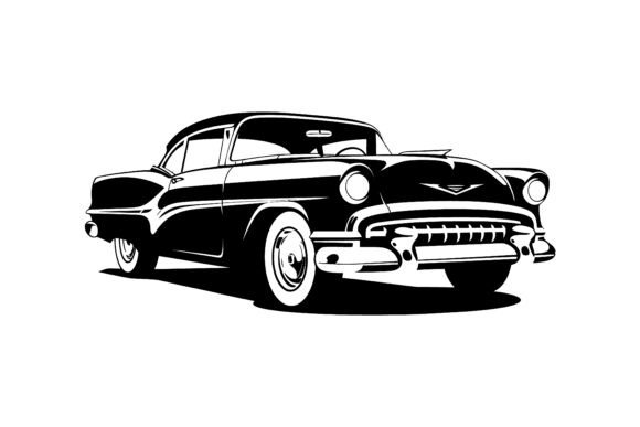 Download Classic Car Vector, Vintage Auto - Auto Collection